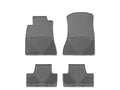 WeatherTech 06-13 Lexus IS Rear Rubber Mats - Grey