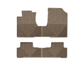 WeatherTech 07+ Honda CR-V Rear Rubber Mats - Tan