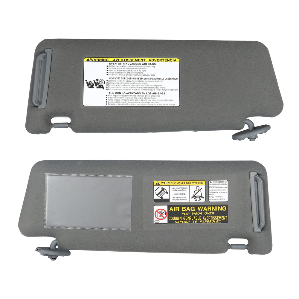 Rainguards: 2000-2006 Chevrolet Tahoe 2000-2006 GMC Yukon; Element Tinted Window Visors; 2 piece, front