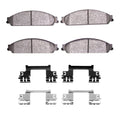 DFC 05-09 Ford Taurus X Front 4000 HybriDynamic Brake Pads and Hardware Kit