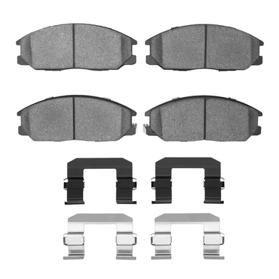 R1 01-09 Kia Sorento Front Semi Met Brake Pads and Hardware Kit