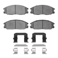 R1 01-09 Kia Sorento Front Semi Met Brake Pads and Hardware Kit