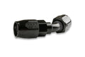 -6 45 DEG. TUBE BLACK SWIVEL-SEAL
