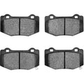 DFC 16-20 Ford Mustang Rear 5000 Advanced Low Metallic Brake Pads