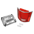 LH TAILLAMP ASSY; W/BRIGHT TRIM; BLAZER 7891