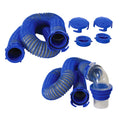 SEWER HOSE KIT, 20', PLASTIC RIB