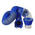 SEWER HOSE KIT, 20', PLASTIC RIB