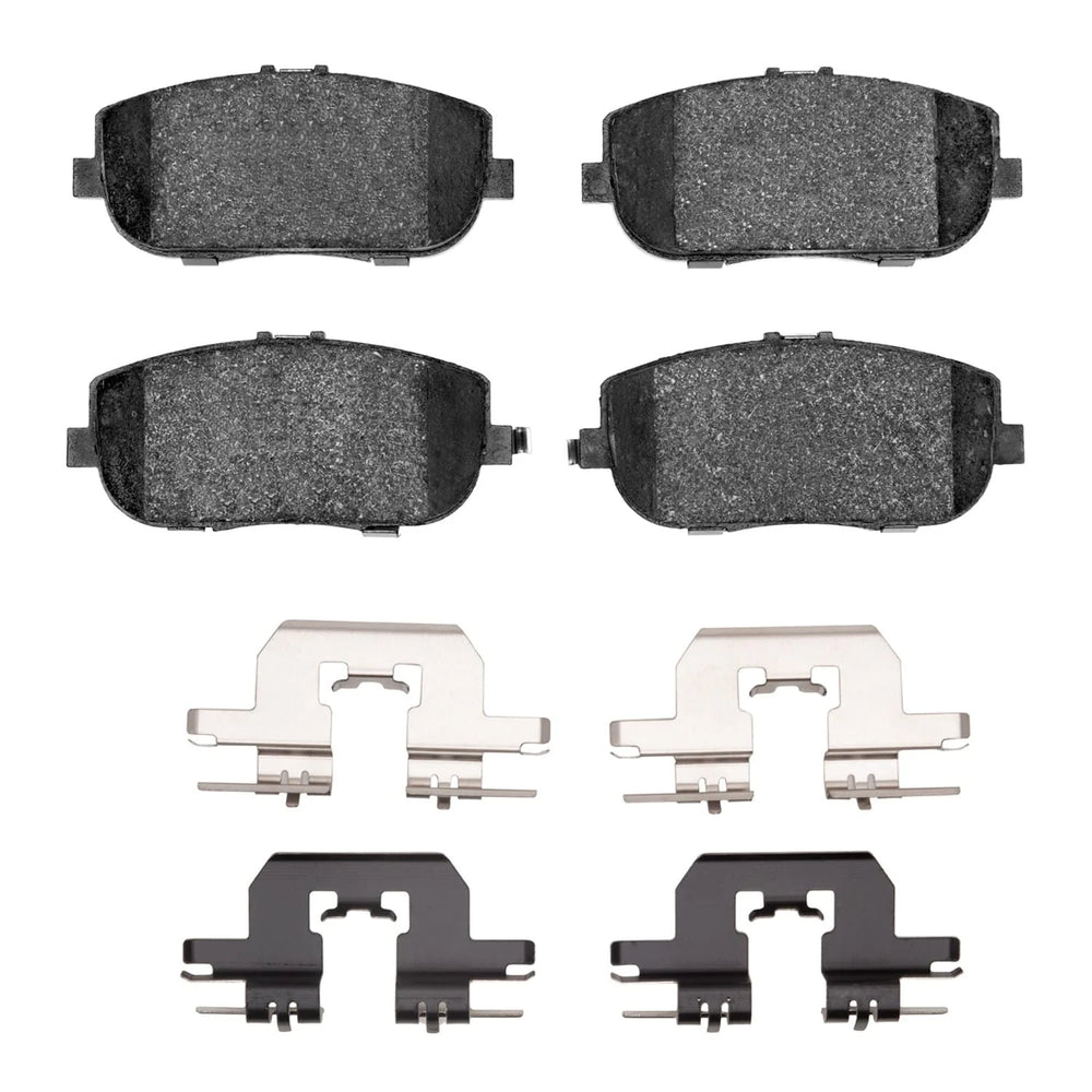 R1 06-25 Fiat 124 Spider Rear Euro Ceramic Pads & Hardware Kit