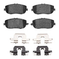 R1 06-25 Fiat 124 Spider Rear Euro Ceramic Pads & Hardware Kit