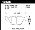 DFC 08-09 Mercury Sable Front 4000 HybriDynamic Brake Pads and Hardware Kit