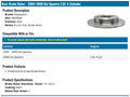 DISC BRAKE ROTR ONLY