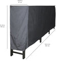 12 FT HALF LOG RACK COVER