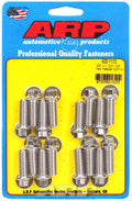 S/S Header Bolt Kit - 3/8 x 1.00 UHL (16)