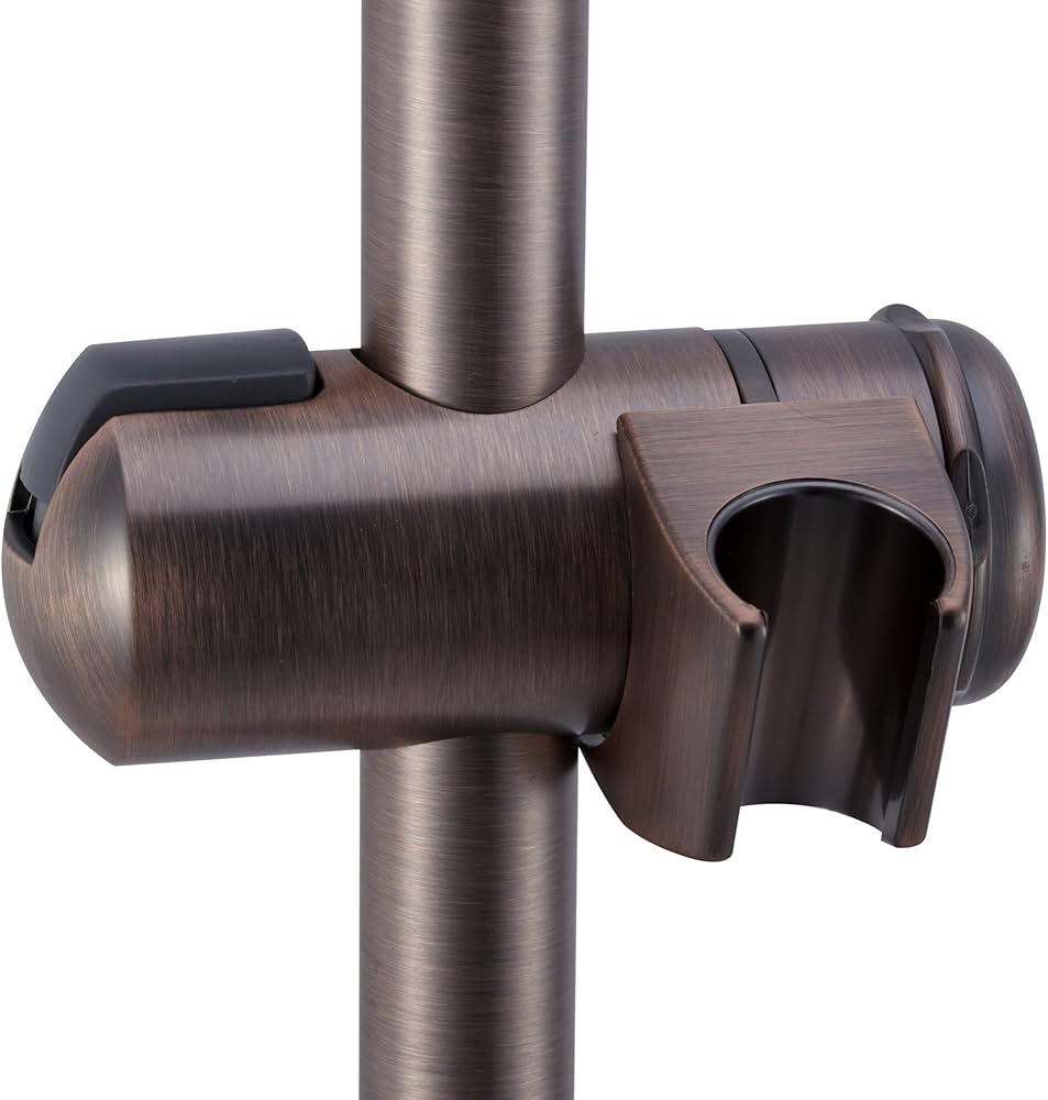 RV SHOWER SLIDE BAR OIL RUBBED BRONZE