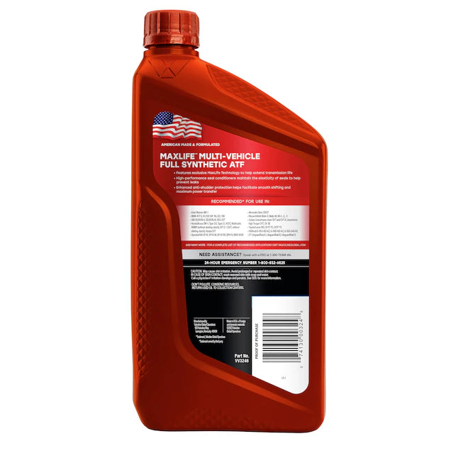Valvoline auto part