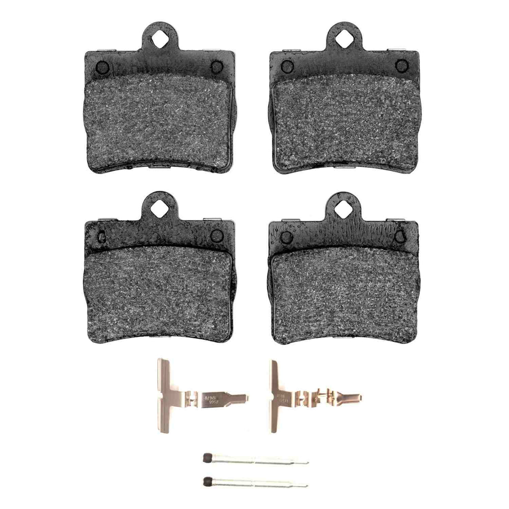 R1 94-98 Mercedes-Benz C280 Rear Euro Ceramic Brake Pads and Hardware Kit