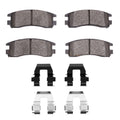 DFC 94-05 Buick Park Avenue Rear 5000 Advanced Ceramic Brake Pads and Hardware Kit