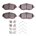 R1 93-94 Lexus Ls400 Front Semi Met Brake Pads and Hardware Kit
