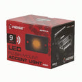 1.5 X 3 INCH AMBER FLUSH MOUNT AUXILIARY ACCENT LIGHTING POD