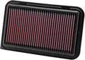 K&N Engineering air filter detail