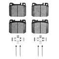 R1 1979-1985 Mercedes-Benz 280SE Front R1 Semi Met Pads & Hardware Kit