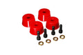 Energy Suspension 96-02 Toyota 4Runner Front Hyper Flex Red Bump Stop Set
