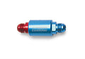Russell Performance Polished Aluminum (3in Length 1-1/4in dia. -6 male inlet/outlet)