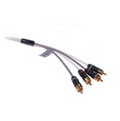 SHIELDED RCA CABLE, 6FT, 4 WAY