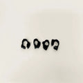 100PK NYLON RATCHET CLAMPS, 5/16"-.