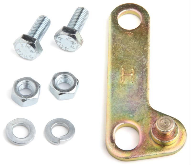 700R_4 KICKDOWN LEVER ATTACHES TO THROTTLE LEVER ON QFT MODEL 4150/4160 CARBS