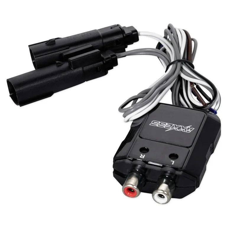 HARLEY 14-18 MINI 80 WATT 2 CHANNEL LINE OUTPUT CONVERTER