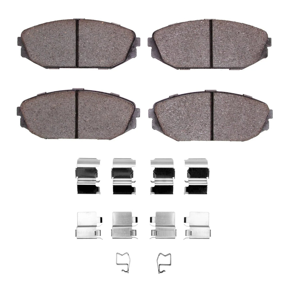 R1 99-04 Acura MDX Front Semi Met Pads & Hardware Kit