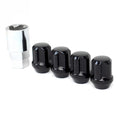 Project Kics Black Wt603 Tuskey 12X1.25 4 Locks + 1 Key - Black