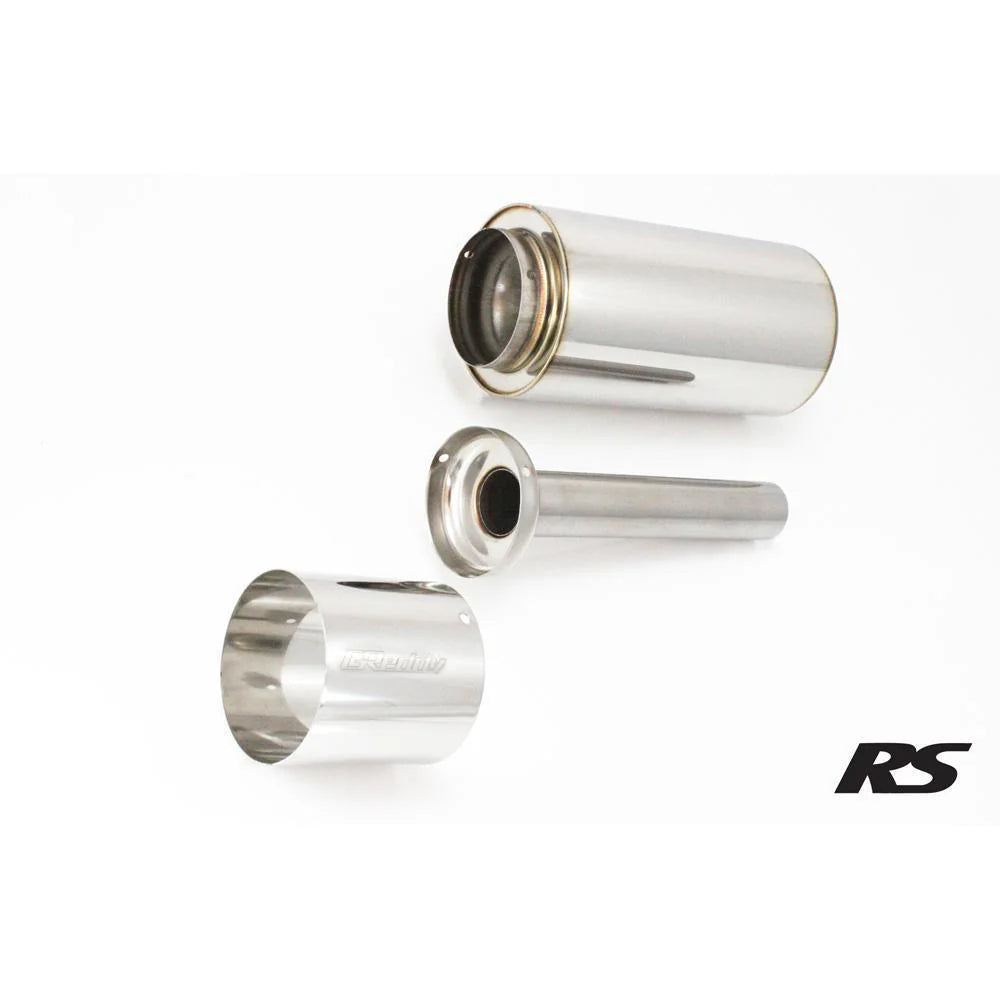 GReddy Universal 51mm Stainless Steel RS Tip w/ 105mm Tip Silencer