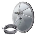 8 IN STAINLESS OFFSETMOUNT HEATED CONVEX MIRROR HEAD