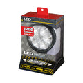 LED ROUND TRACTOR LIGHT 720 LUMENS 4IN DIA 6 HP DIODES CAST IRON ALUM HOUSING FLOOD STEEL HARDWARE