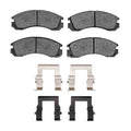 R1 90-22 Plymouth Laser Front Semi Met Brake Pads and Hardware Kit