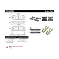 Ceramic Brake Pads with Shims/Hardware