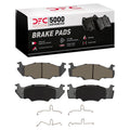 DFC 80-84 Volkswagen Jetta Sedan Front 5000 Advanced Semi Metallic Brake Pads and Hardware Kit