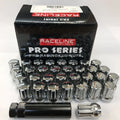 Raceline 9/16in Spline Chrome Lug Nuts (32 Pack)