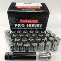 Raceline 14x2.0mm Spline Chrome Lug Nuts (32 Pack)