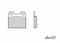 Brembo OE 78-79 BMW R45 450cc Brake Pad - Front