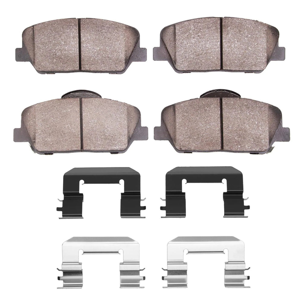 R1 2013-2015 Hyundai Veloster Front R1 Ceramic Pads & Hardware Kit