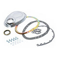 CHROME SB CHEVY 2PC TIMING CHAIN CO