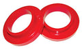 Prothane 99-04 Mustang Cobra IRS Coil Spring Isolators - Red