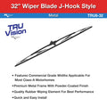 32" WIPER BLADE, METAL, J-HOOK AVAI