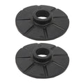 Energy Suspension 06-14 VW GTI / 05-15 VW Jetta (Base, Incl. Wagon) Black Rear Spring Isolator Set