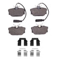 R1 2001-2003 Volkswagen EuroVan Rear R1 Ceramic Pads & Hardware Kit
