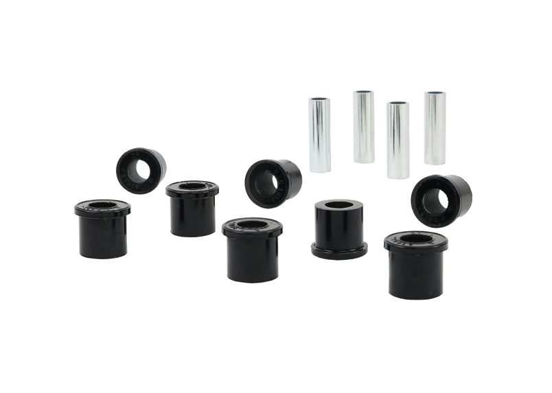 Control arm - inner and outer bushing 8 Bushings 4 Tubes Grease