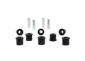 Control arm - inner and outer bushing 8 Bushings 4 Tubes Grease